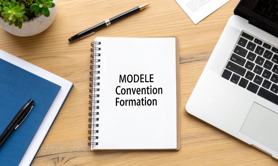 Modèle de convention de formation : le guide complet pour 2024