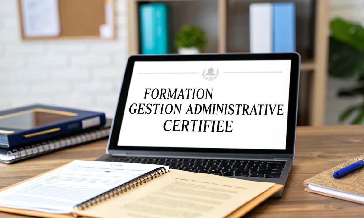 Créer une formation en gestion administrative certifiée