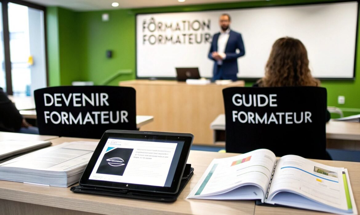 Formation pour devenir formateur : le guide complet pour réussir votre projet