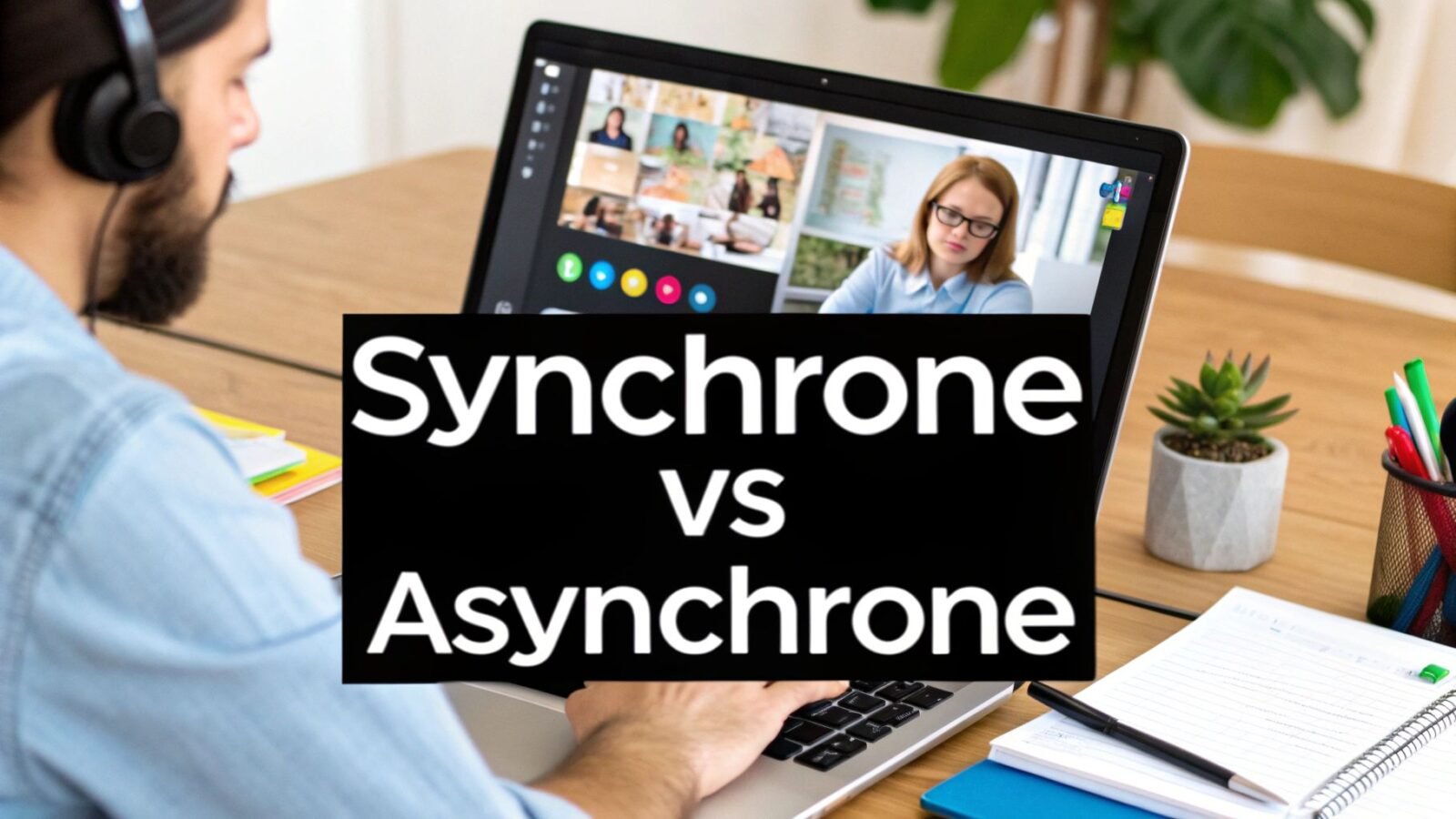 Formation synchrone / asynchrone : comment choisir le bon modèle pour un apprentissage efficace ?