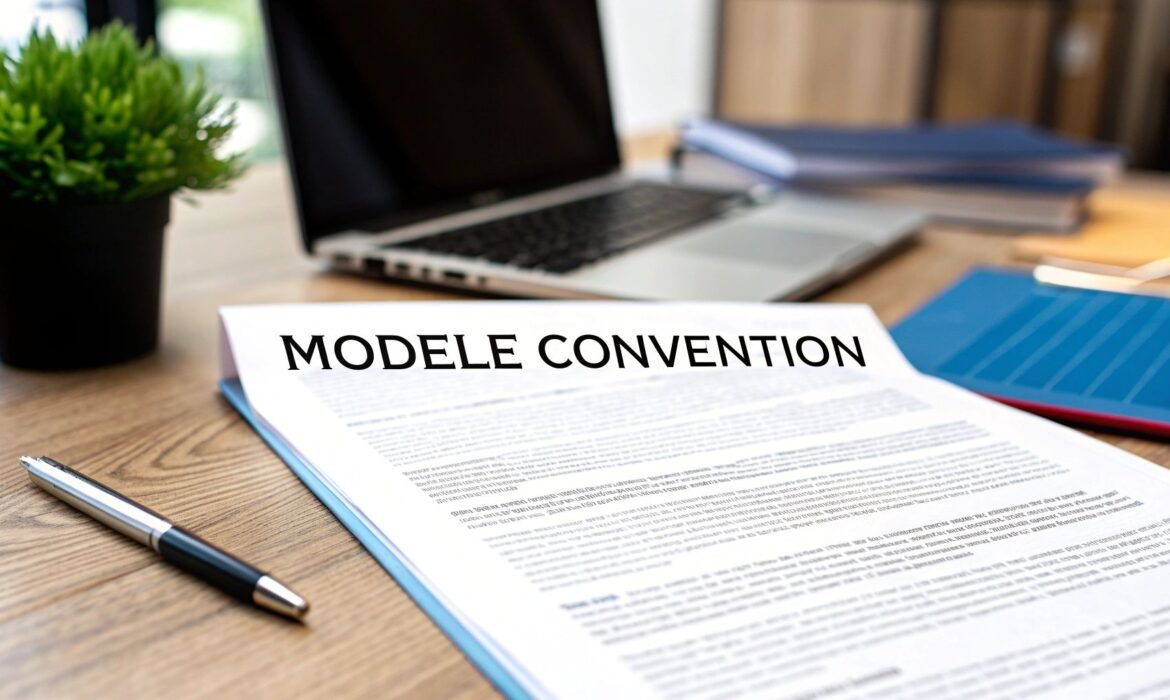 Modèle convention de formation : gratuit, simple et conforme Qualiopi