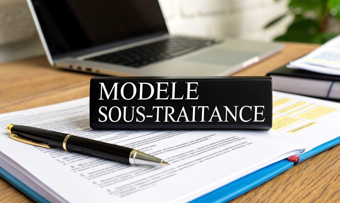 Modèle de contrat de sous-traitance : le guide complet pour sécuriser vos partenariats